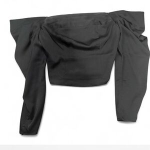 Express Black Off-Shoulder Top